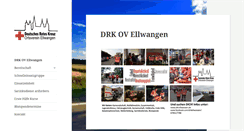 Desktop Screenshot of drk-ellwangen.de